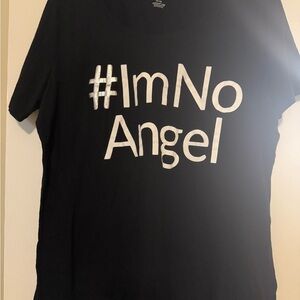 New Lane Bryant #ImNoAngel Tee & Cacique Brief set - VS vibes w/attitude 💅